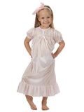 Nightgown & Robe / light blue / short sleeve