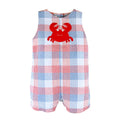 Crab Appliqué Sunsuit