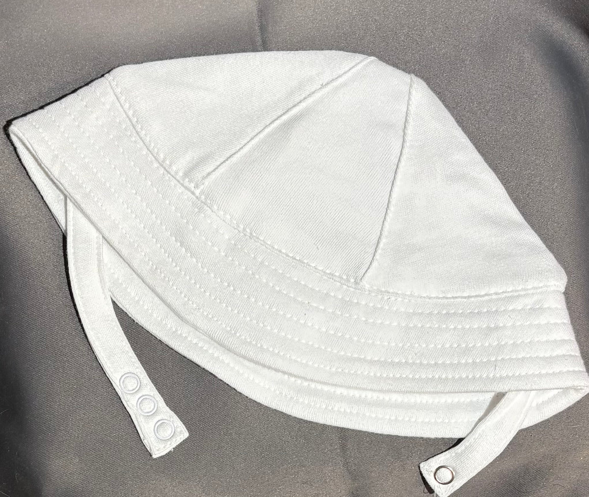 White Baby Hat
